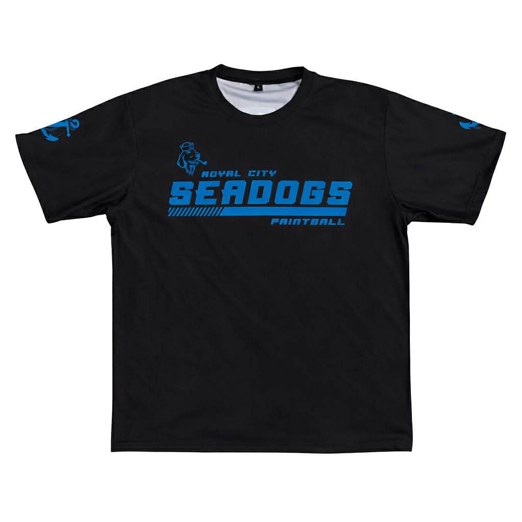Black & Blue Bruiser Tech Tee