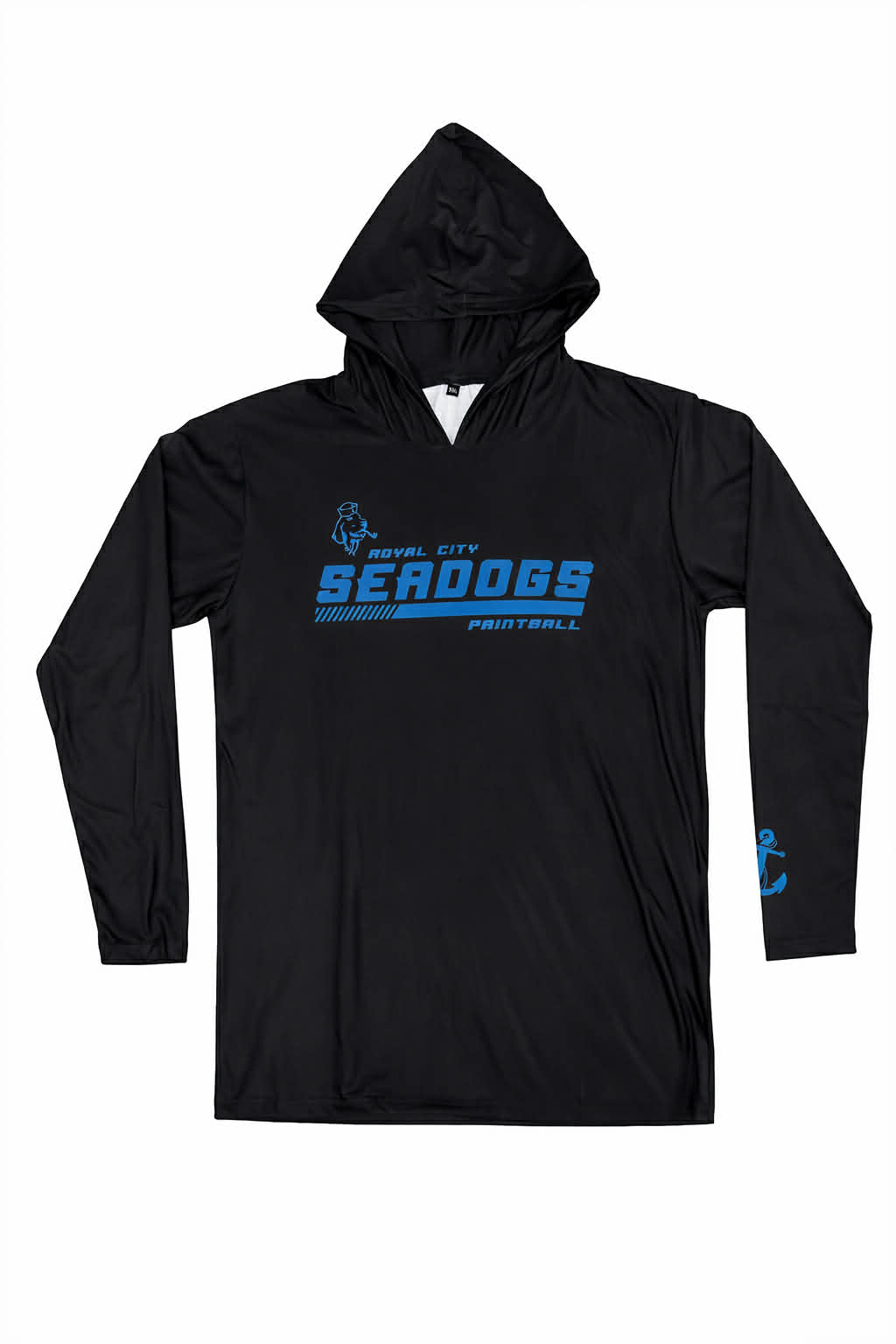 Black & Blue Bruiser UV Hoody