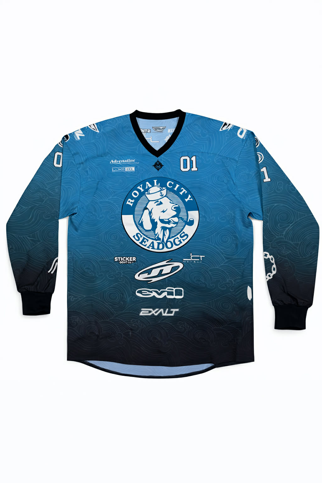 Seadogs Ocean Blue Wave
